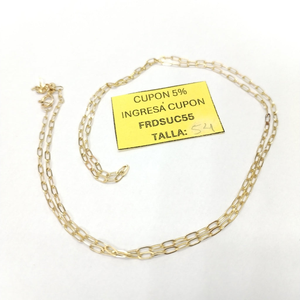 CADENA ORO 14 K 2.3 GRMS (SEMINUEVO)