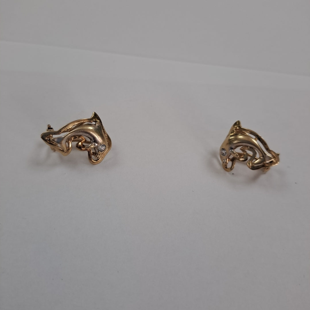 ARETES PAR ORO 14 K 3,30 GRMS (SEMINUEVO)