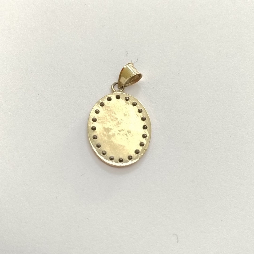 MEDALLA RELIGIOSA ORO 10 K 0,80 GRMS (SEMINUEVO)