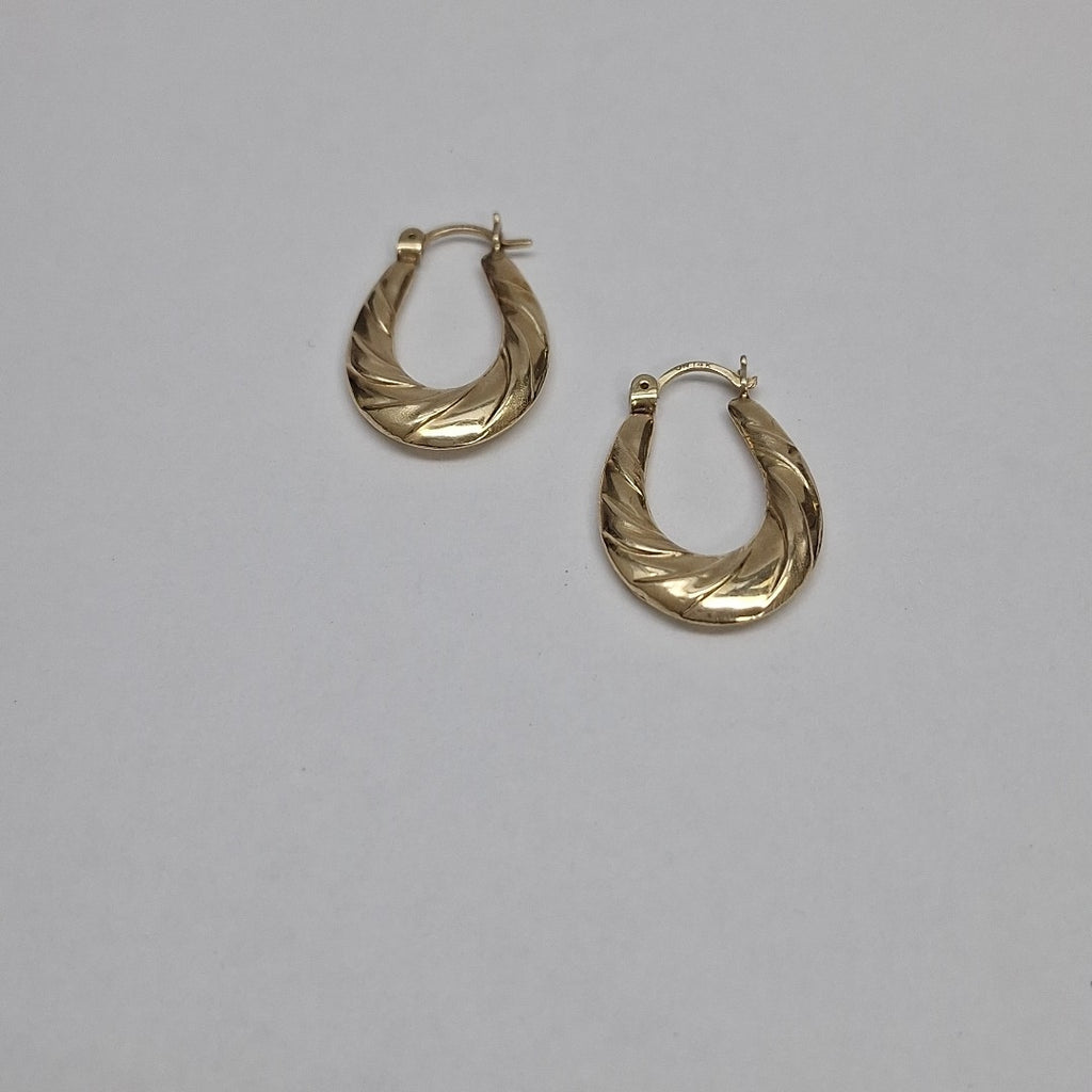 ARRACADAS PAR ORO 14 K 2,40 GRMS (SEMINUEVO)