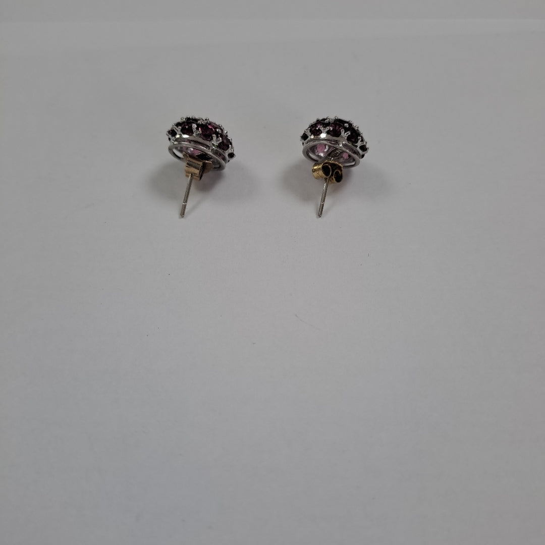 BROQUELES PAR ORO BLANCO 10 K 4,40 GRMS (SEMINUEVO)