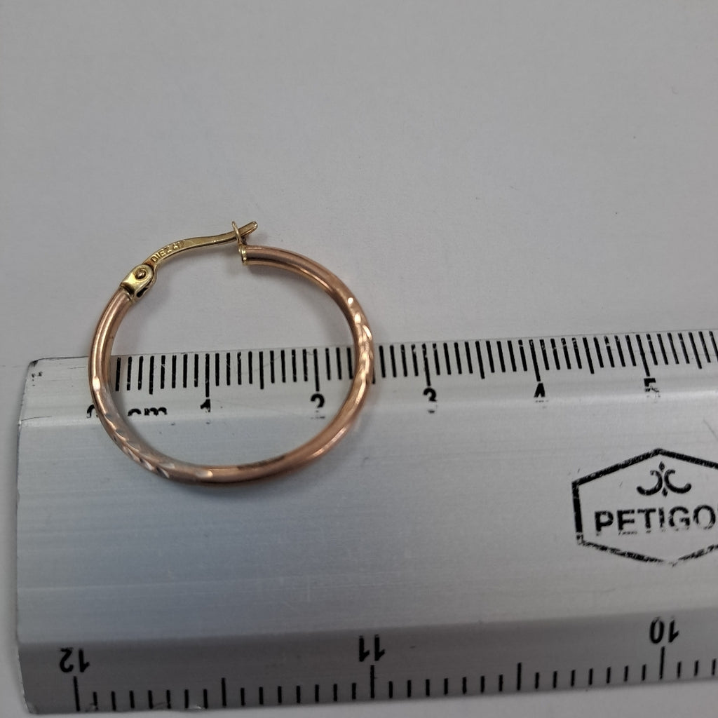 ARRACADAS PAR ORO 10 K 1.5 GRMS (SEMINUEVO)