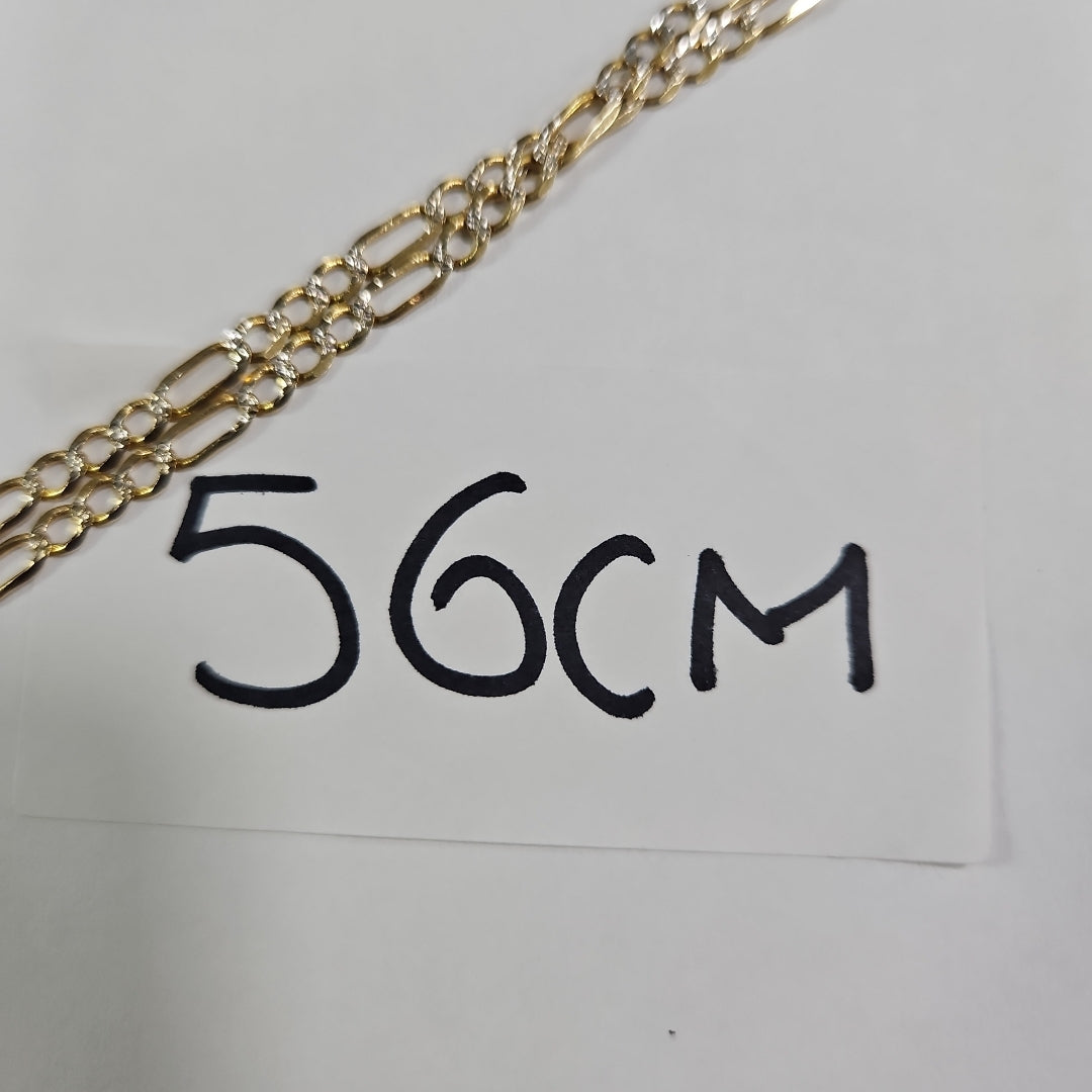 CADENA ORO, RODIADO 14 K 7.2 GRMS (SEMINUEVO)
