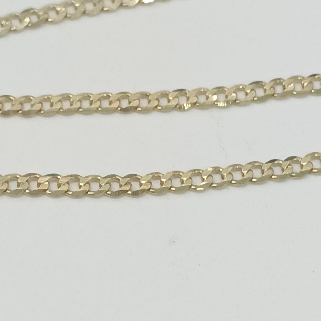CADENA BARBADA 14K 55 CM 5.5 GR (NUEVO)