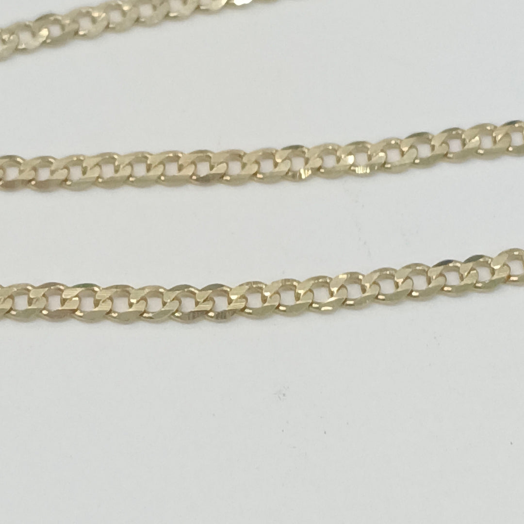 CADENA BARBADA 14K 55 CM 5.5 GR (NUEVO)