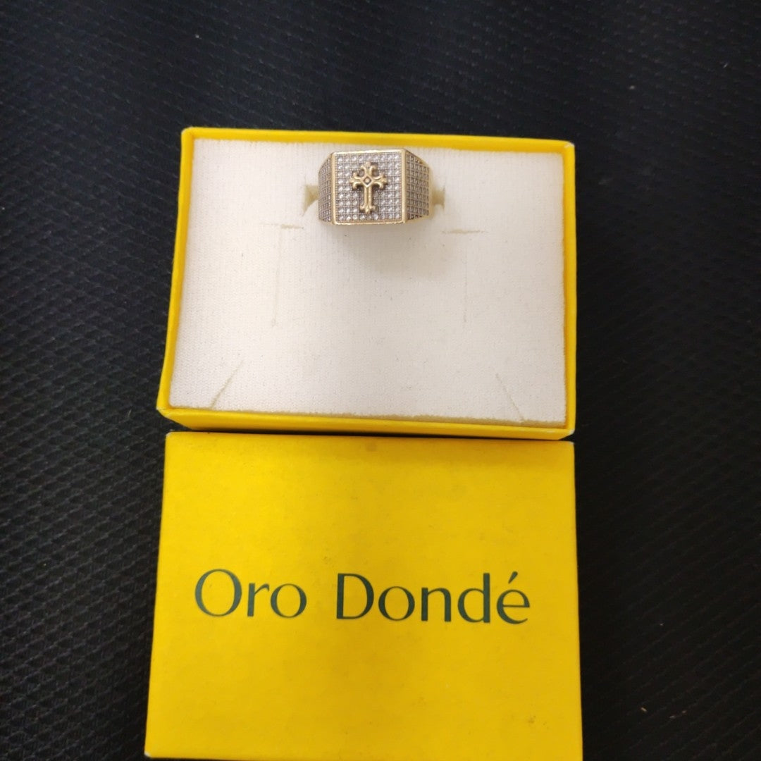 ANILLO ORO 10 K 6.9 GRMS (SEMINUEVO)