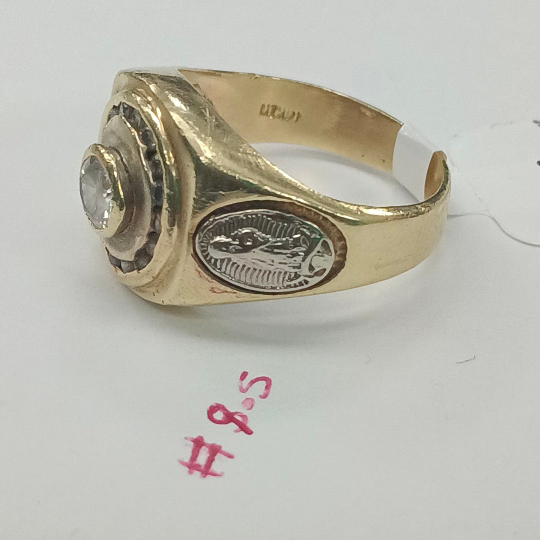 ANILLO ORO 14 K 9.3 GRMS (SEMINUEVO)