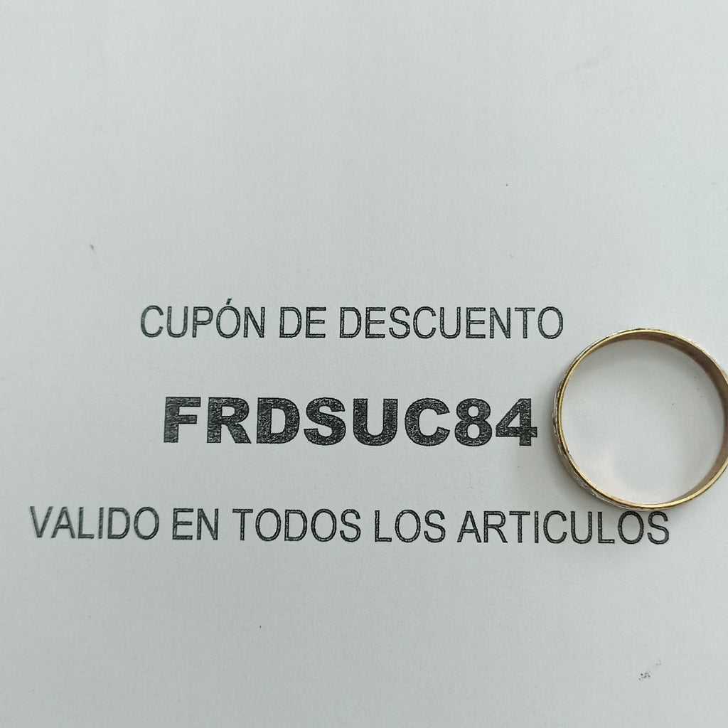 ARGOLLA ORO 10 K 2.4 GRMS (SEMINUEVO)