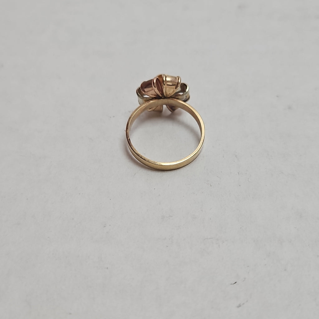ANILLITO ORO, ORO COMBINADO 10 K 2.3 GRMS (SEMINUEVO)