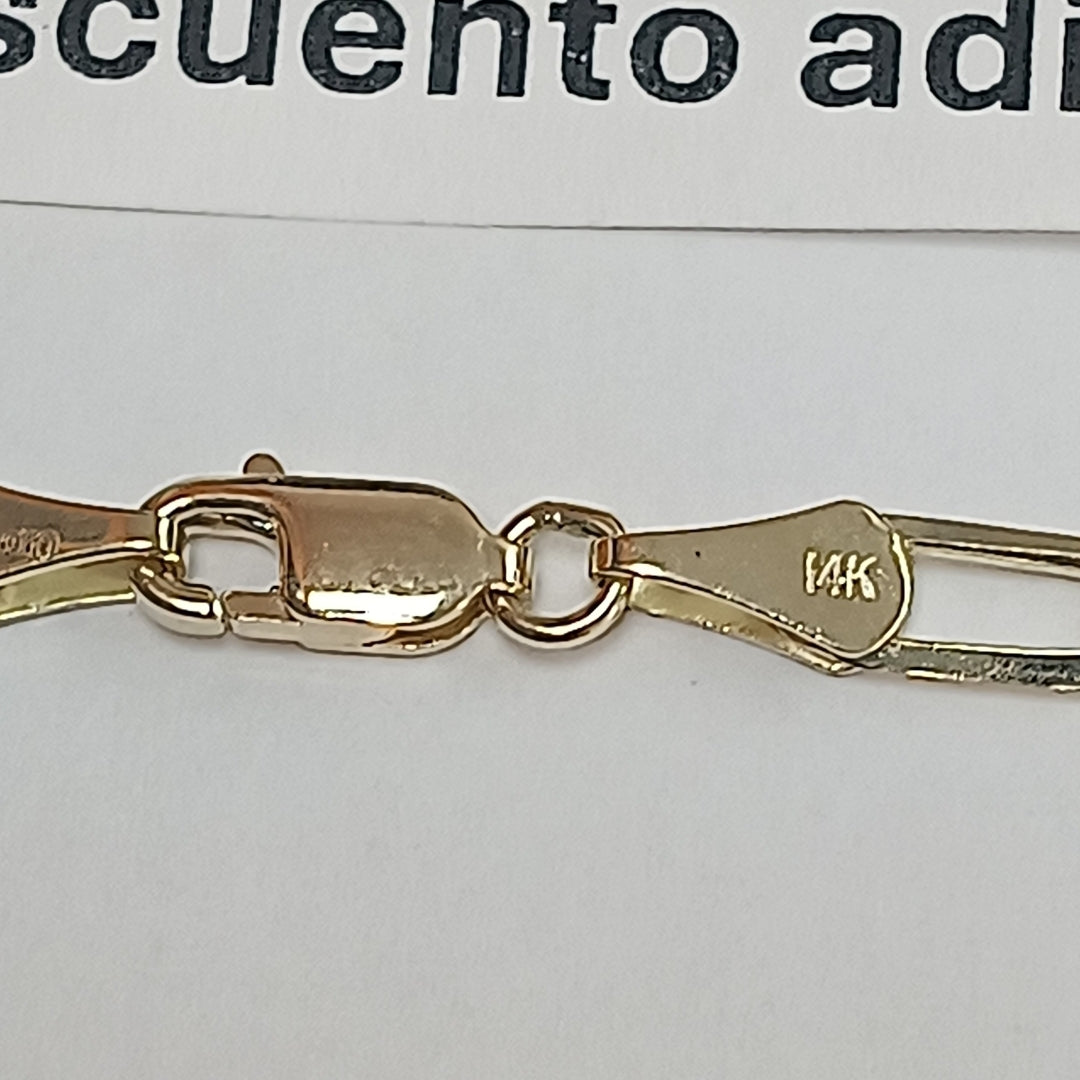 CADENA ESLABONES 14K 55 CM 9.9 GR (NUEVO)