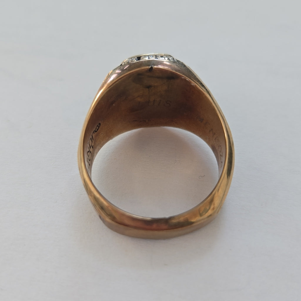 ANILLO ORO 10 K 18.8 GRMS (SEMINUEVO)