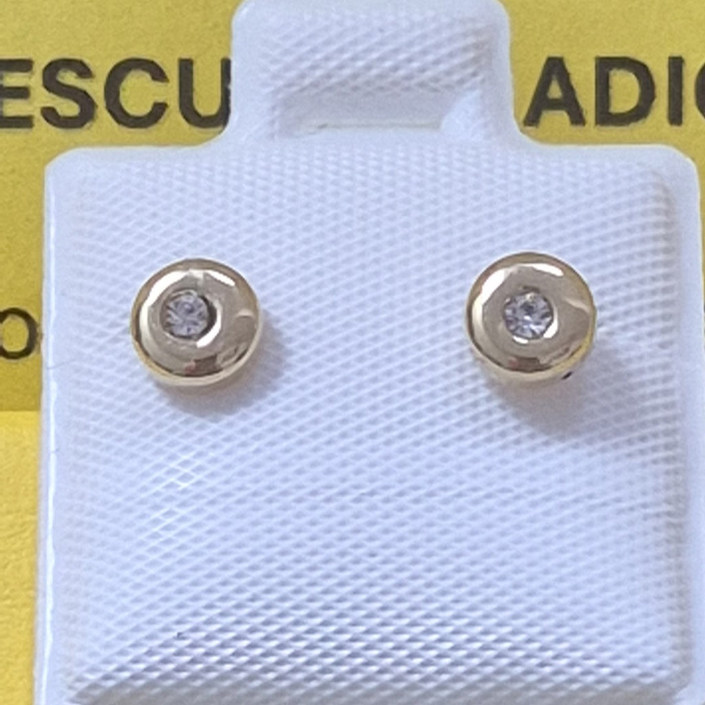 BROQUELES BROQUEL C CIRCONIA 14K 0.27 GR (NUEVO)