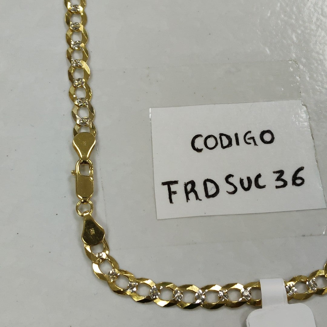 CADENA ESLABONES 14K 60 CM 16.8 GR (NUEVO)