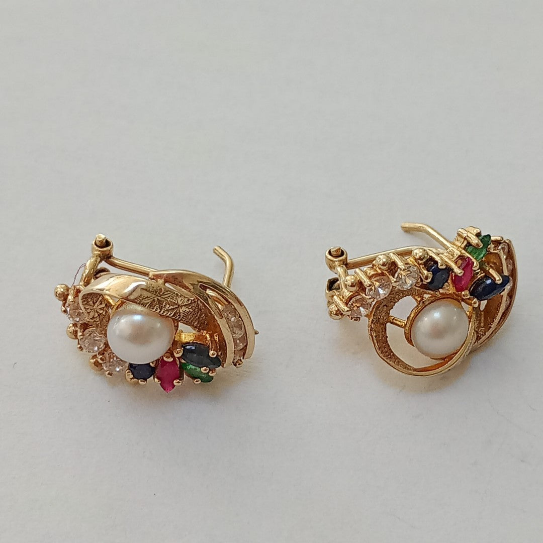 ARETES PAR ORO 8 K 5,70 GRMS (SEMINUEVO)