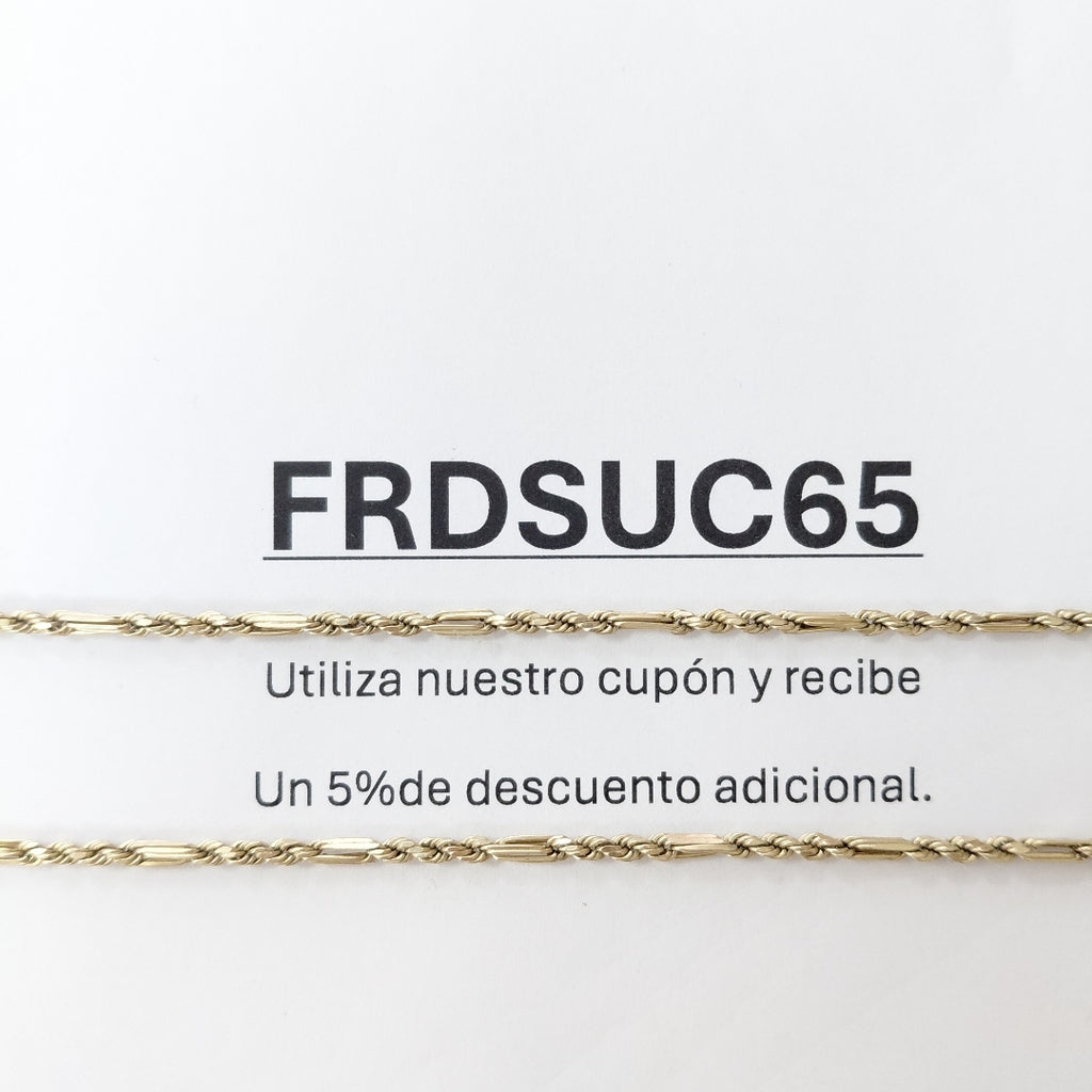CADENA ORO 8 K 3.3 GRMS (SEMINUEVO)