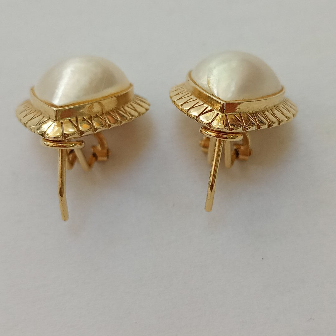 ARETES PAR ORO 14 K 9,40 GRMS (SEMINUEVO)