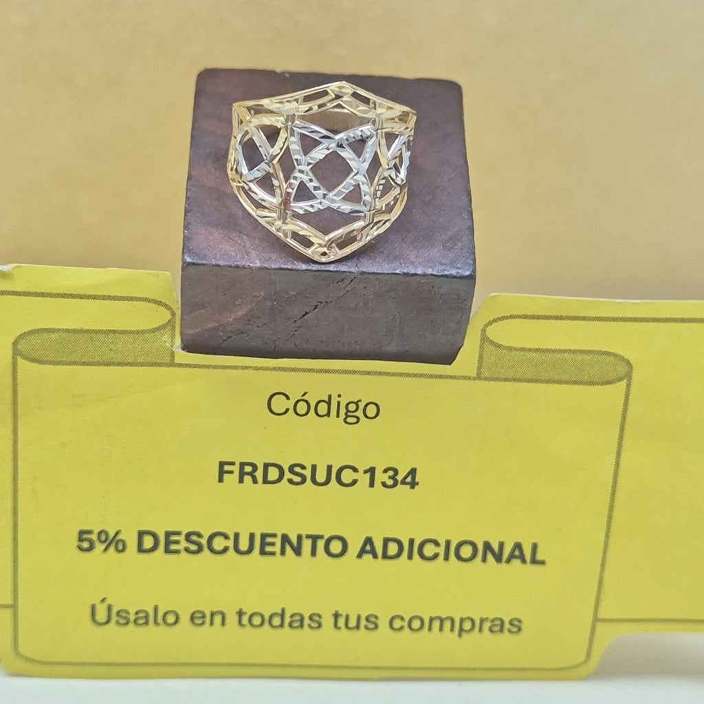 ANILLOS CON ESTRELLA CELTA 14K TALLA 6.5 2.2 GR (NUEVO)