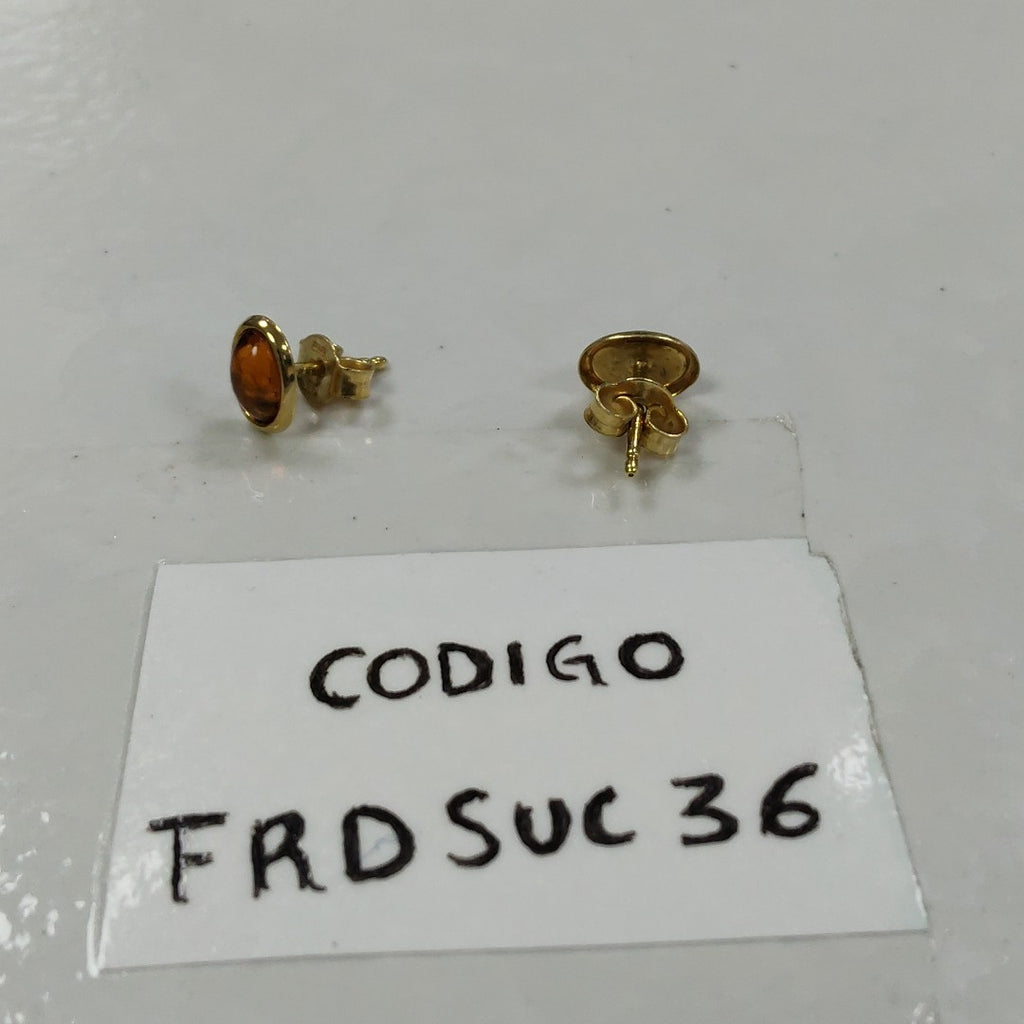 BROQUELES PAR ORO 14 K 0.8 GRMS (SEMINUEVO)