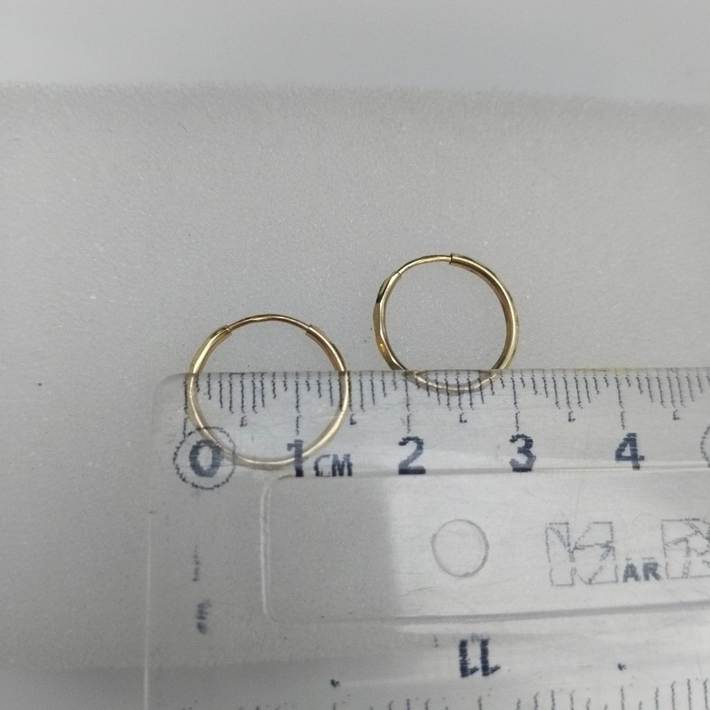 ARRACADAS PAR ORO 14 K 0.6 GRMS (SEMINUEVO)