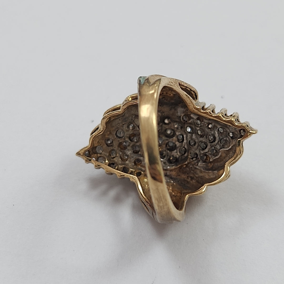 ANILLO ORO 10 K 7,40 GRMS (SEMINUEVO)