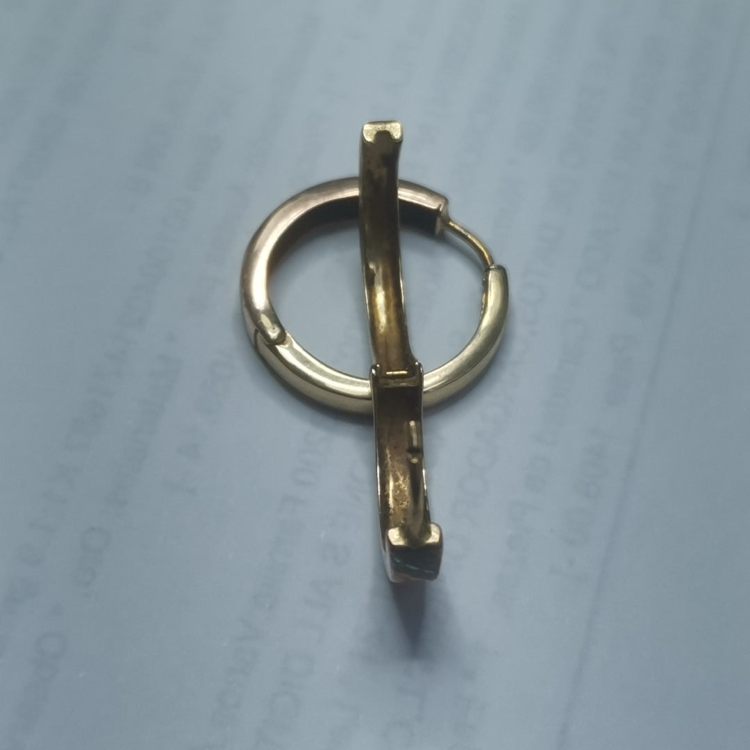 ARETES PAR ORO 10 K 1.9 GRMS (SEMINUEVO)