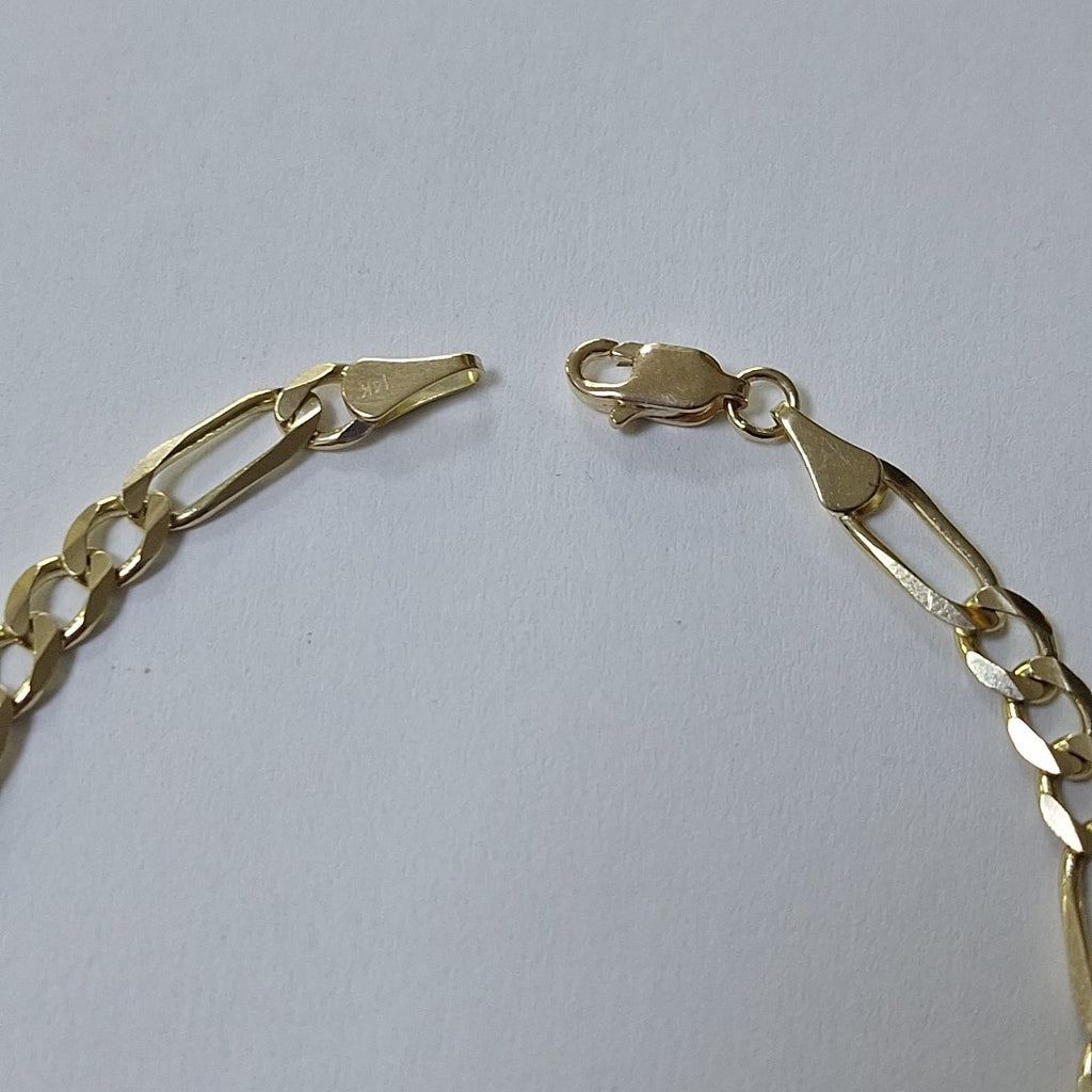PULSERA 3X1 14K 21 CM 6.6 GR (NUEVO)