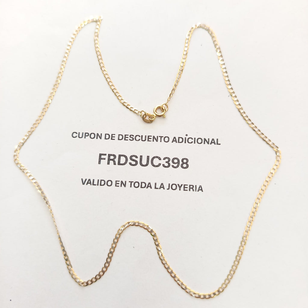 CADENA ORO 14 K 2.4 GRMS (SEMINUEVO)