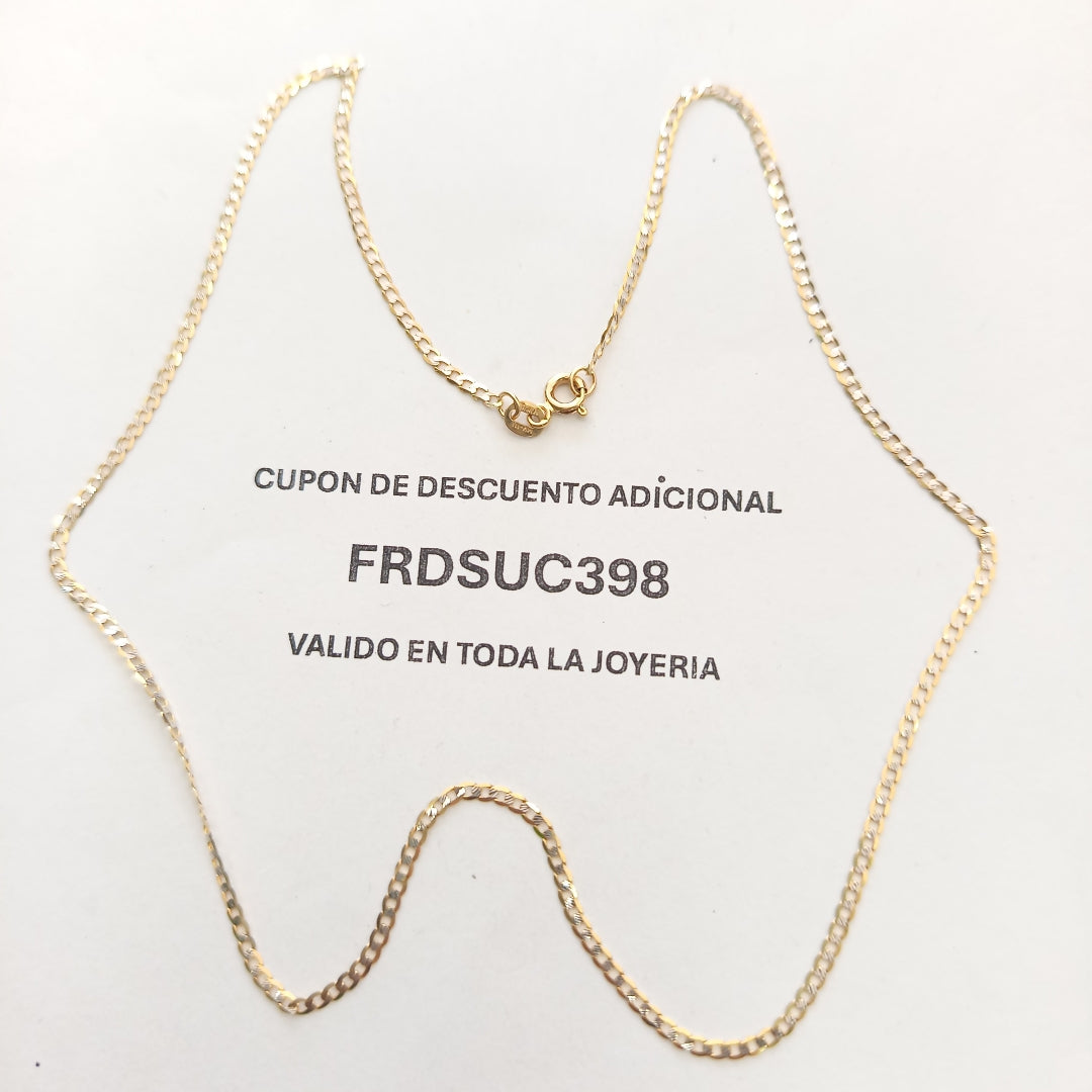 CADENA ORO 14 K 2.4 GRMS (SEMINUEVO)