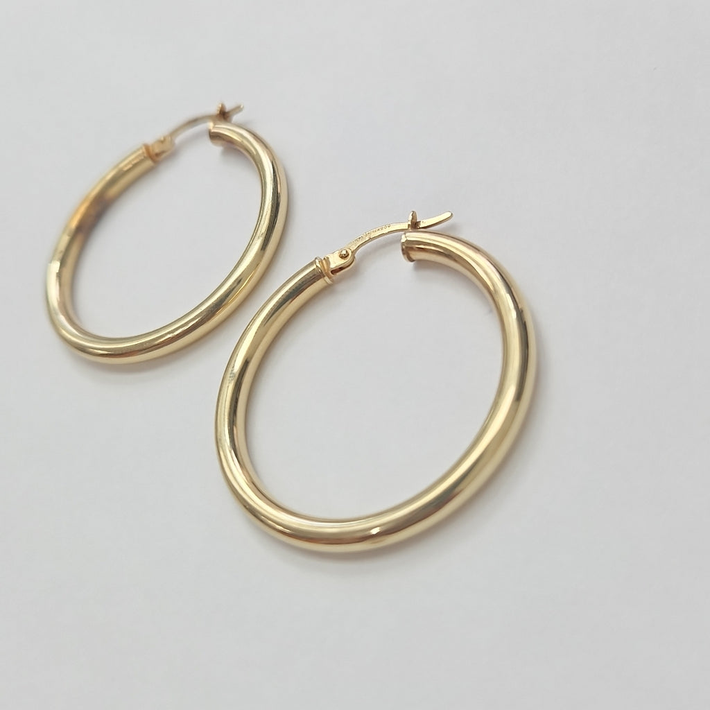 ARRACADAS PAR ORO 14 K 2.6 GRMS (SEMINUEVO)