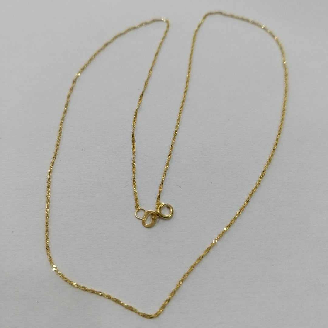 CADENA ORO 14 K 0.7 GRMS (SEMINUEVO)