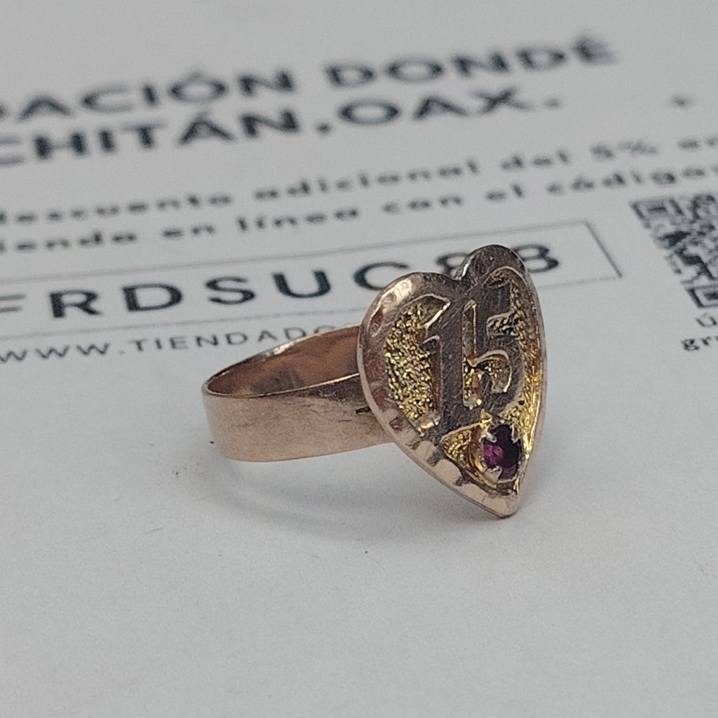 ANILLO ORO 10 K 3,10 GRMS (SEMINUEVO)
