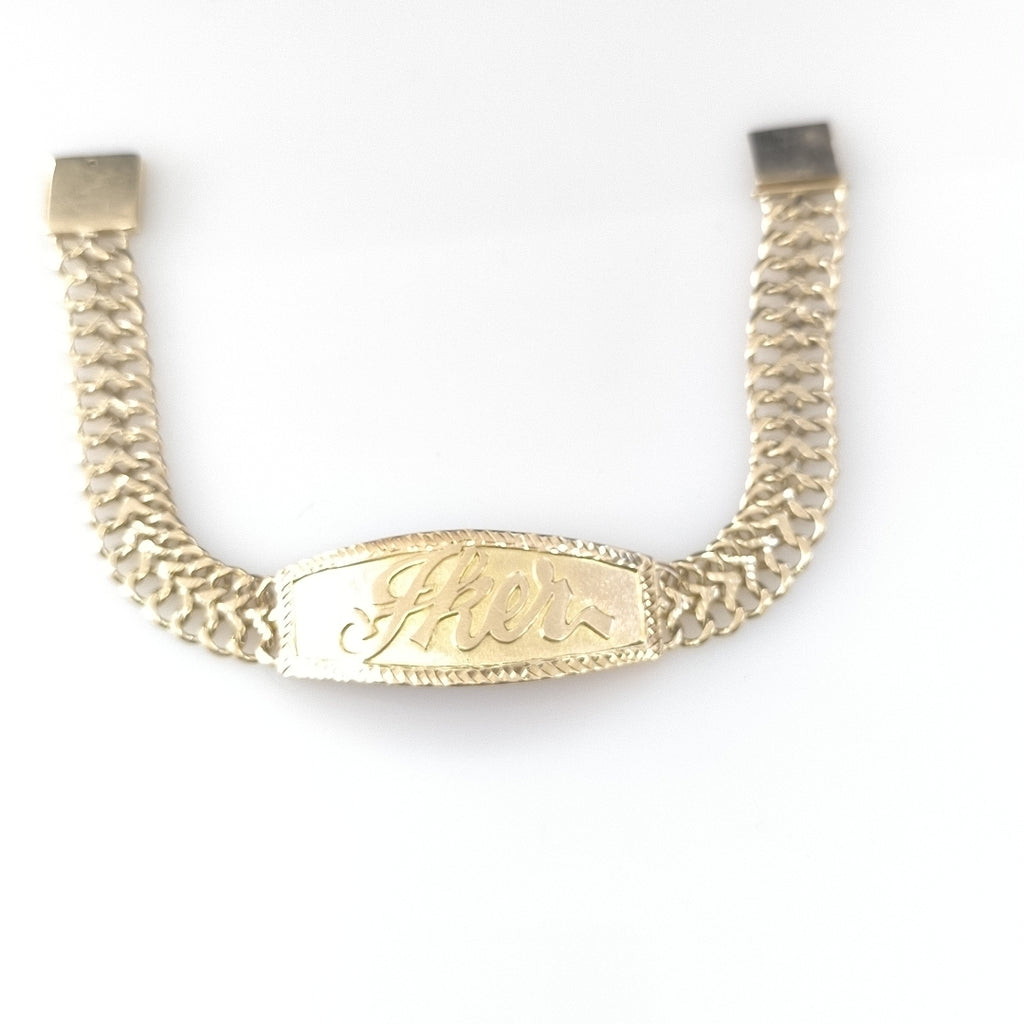 ESCLAVA ORO 10 K 25 GRMS (SEMINUEVO)