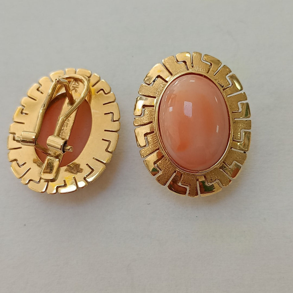 ARETES PAR ORO 14 K 6,40 GRMS (SEMINUEVO)