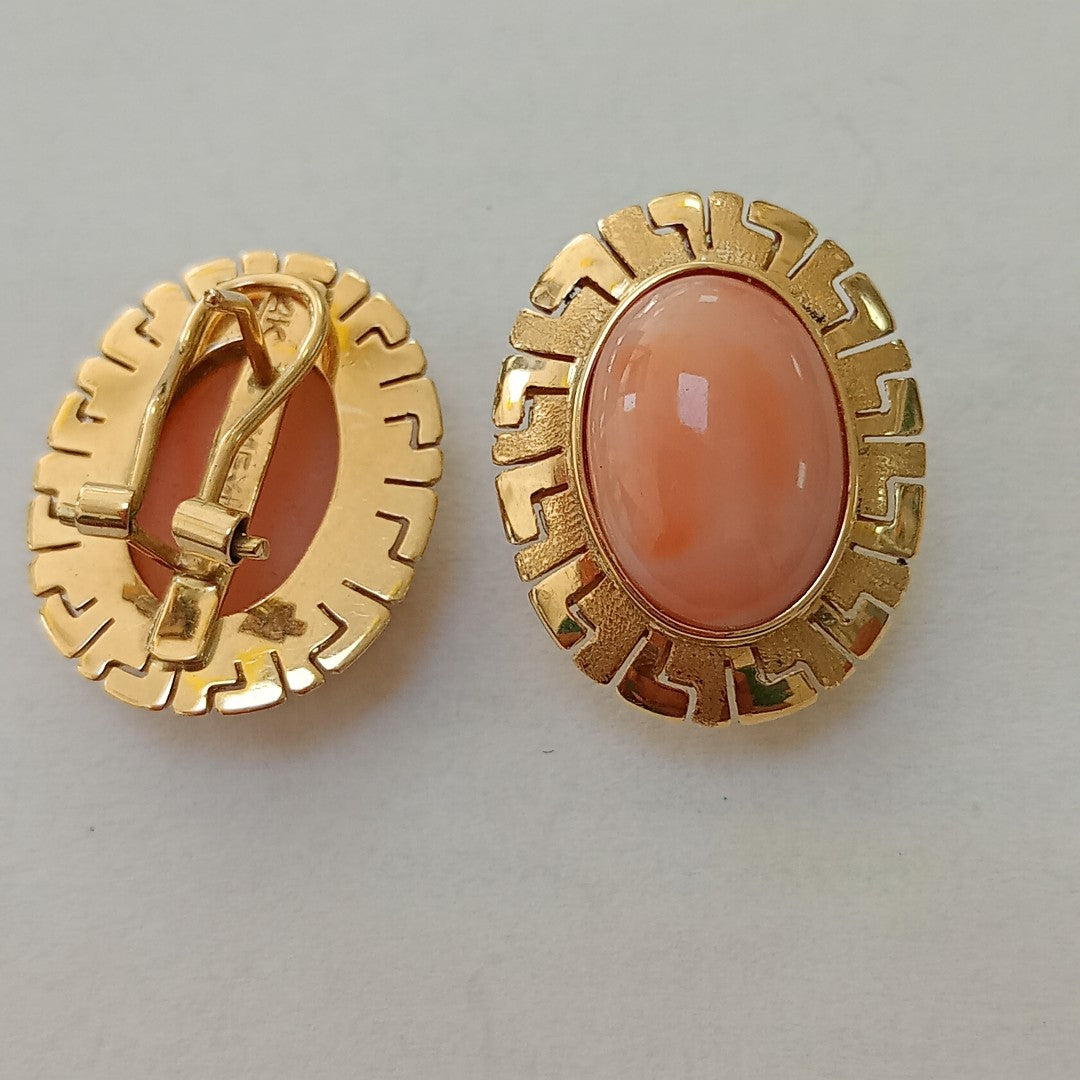 ARETES PAR ORO 14 K 6,40 GRMS (SEMINUEVO)