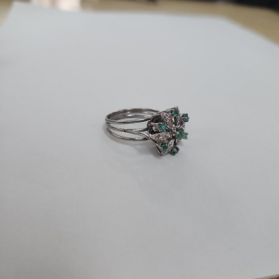 ANILLITO ORO BLANCO 14 K 5.6 GRMS (SEMINUEVO)