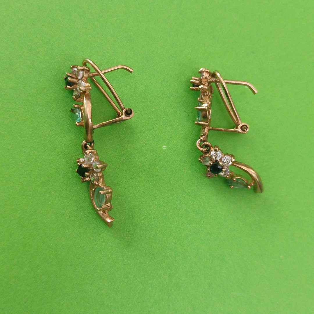 ARETES PAR ORO 14 K 3,40 GRMS (SEMINUEVO)