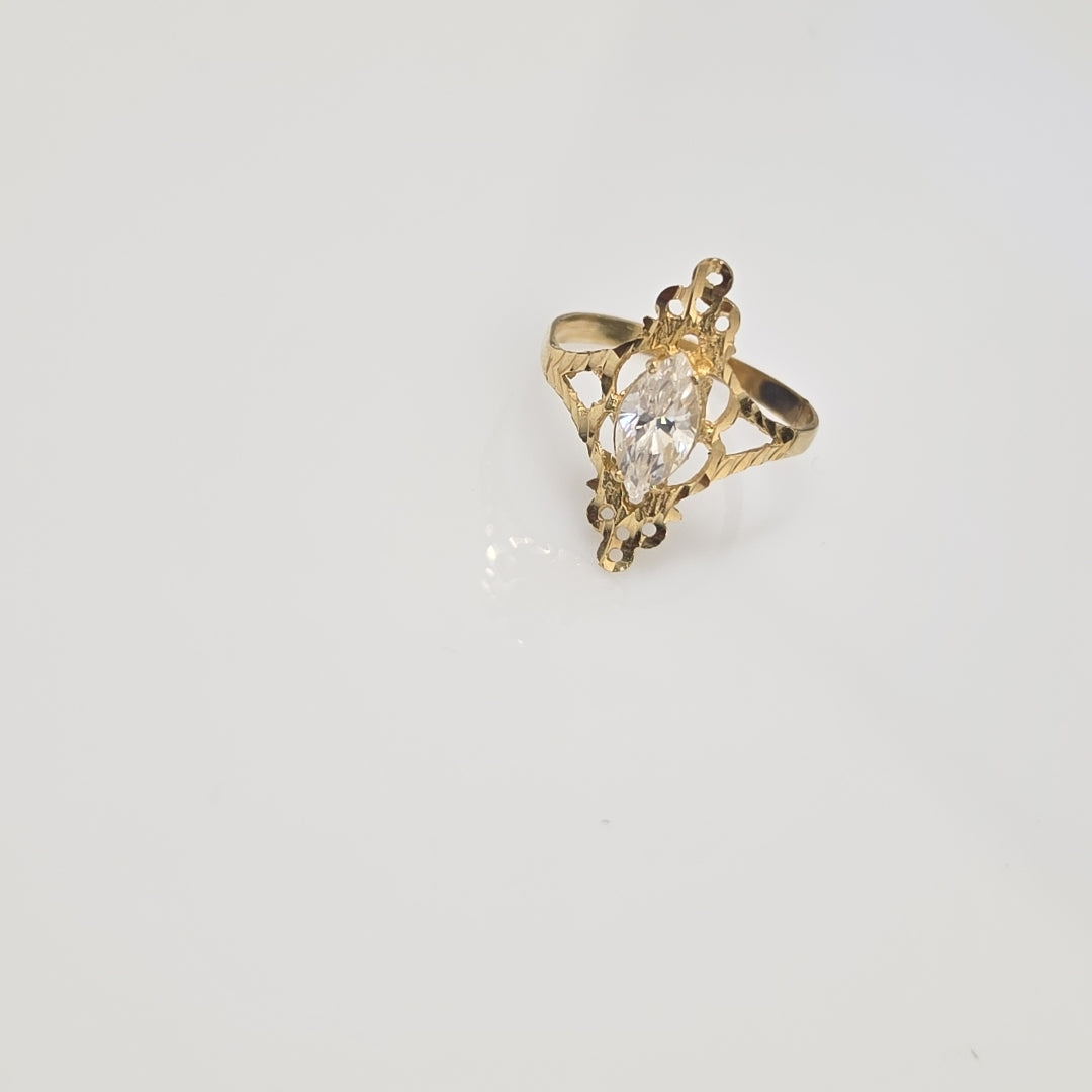 ANILLO ORO 8 K 2,10 GRMS (SEMINUEVO)