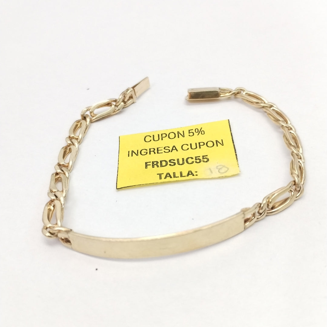 ESCLAVA ORO 14 K 12.3 GRMS (SEMINUEVO)