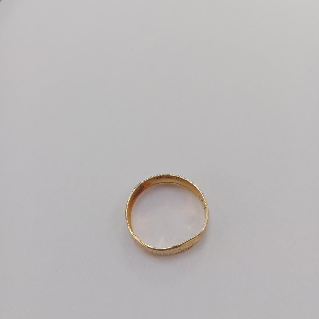 ARGOLLA ORO 14 K 2,20 GRMS (SEMINUEVO)