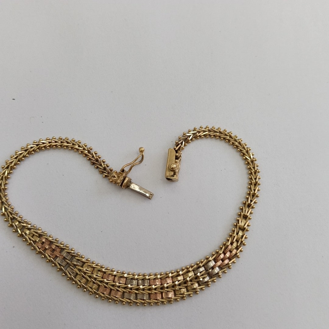 PULSERA ORO 14 K 8.5 GRMS (SEMINUEVO)