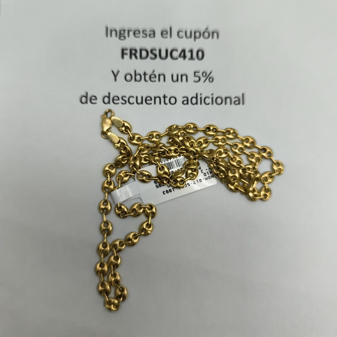 CADENA ORO 18 K 11.2 GRMS (SEMINUEVO)
