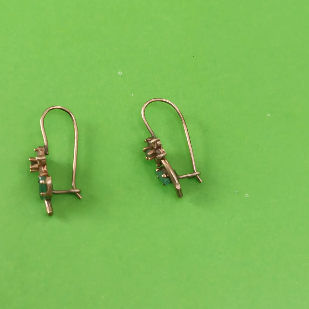 ARETES PAR ORO 10 K 1,80 GRMS (SEMINUEVO)
