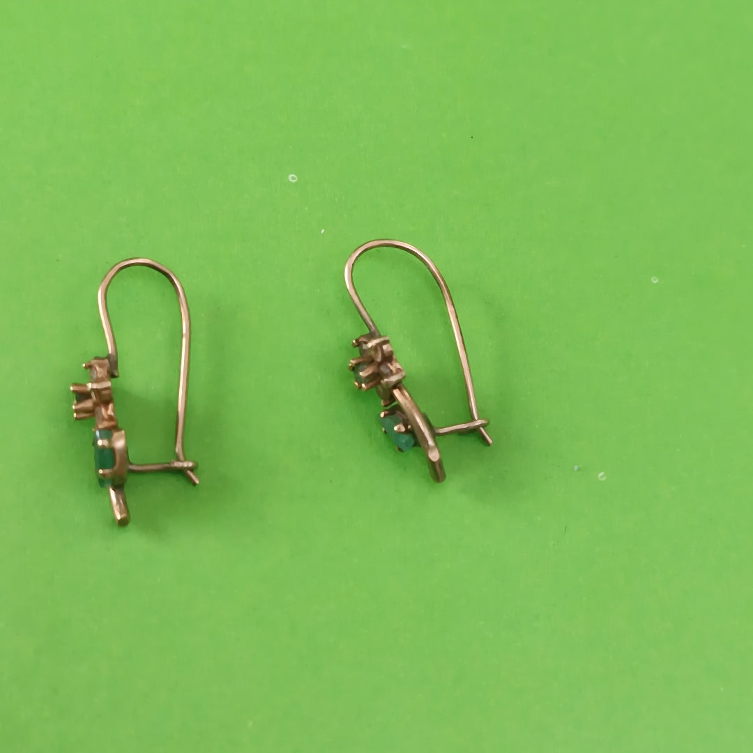 ARETES PAR ORO 10 K 1,80 GRMS (SEMINUEVO)