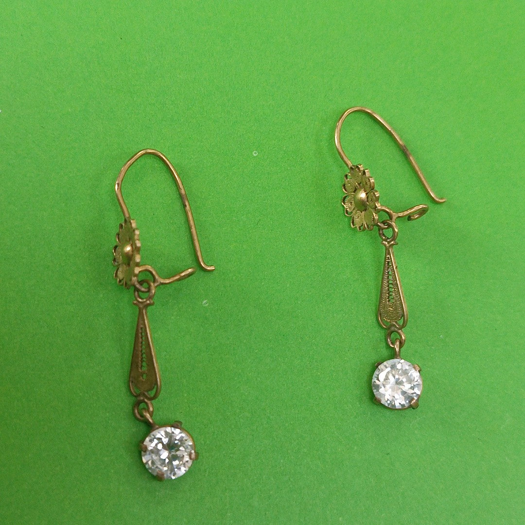 ARETES PAR ORO 8 K 2,30 GRMS (SEMINUEVO)