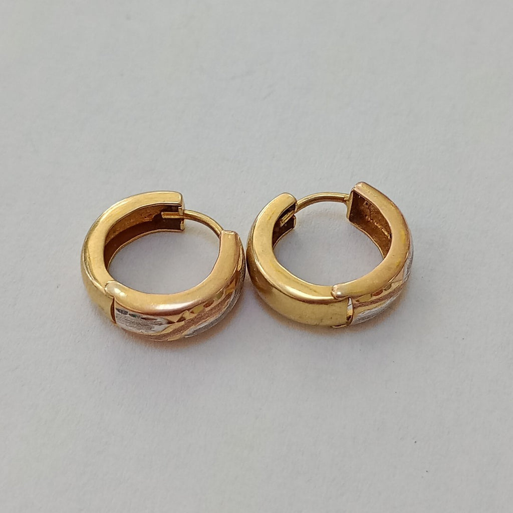 ARRACADAS PAR ORO 10 K 1.8 GRMS (SEMINUEVO)