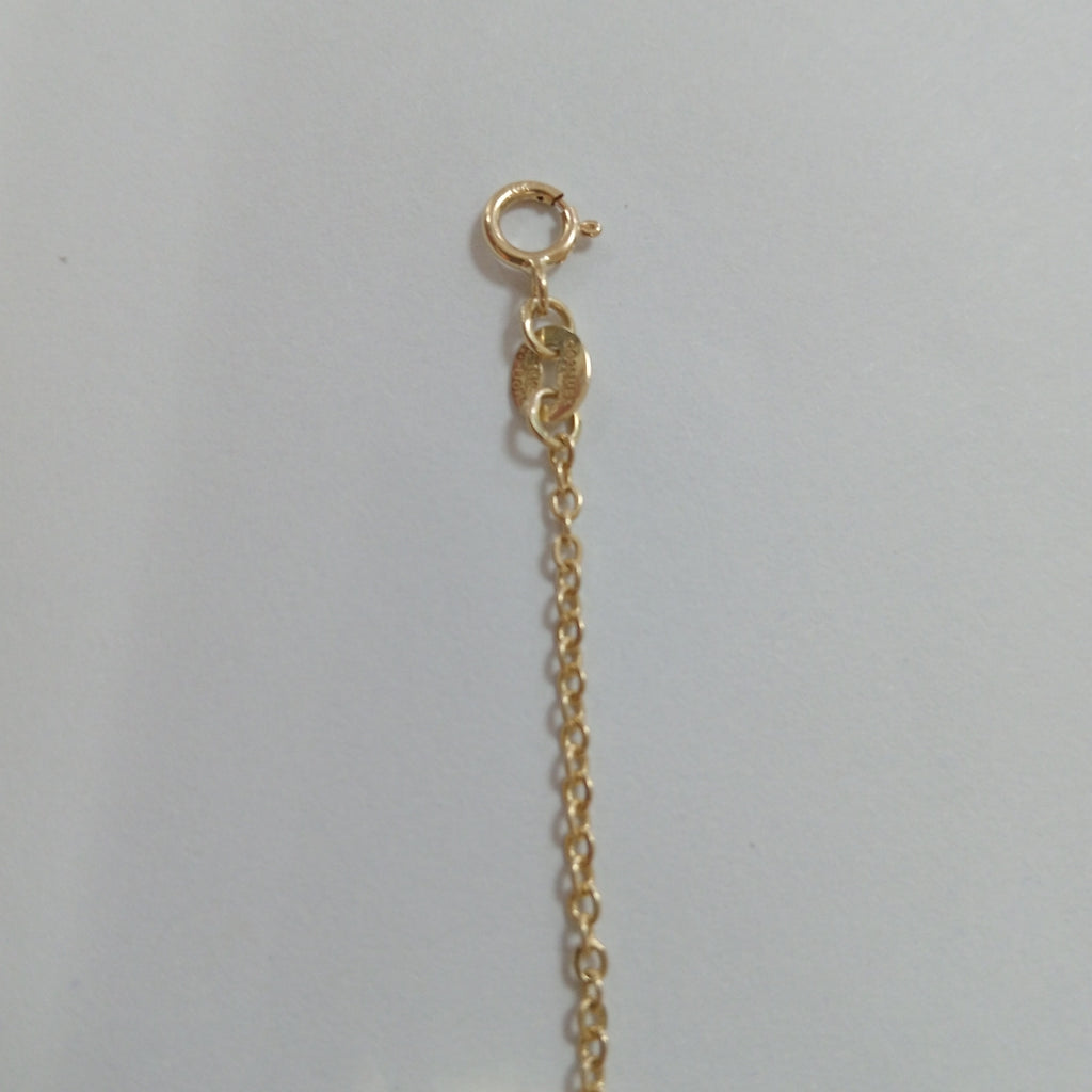 PULSERA ESPECIAL CON DIJES DELFINES 10K 18 CM 2 GR (NUEVO)