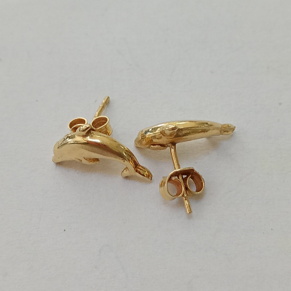 BROQUELES PAR ORO 14 K 1.2 GRMS (SEMINUEVO)