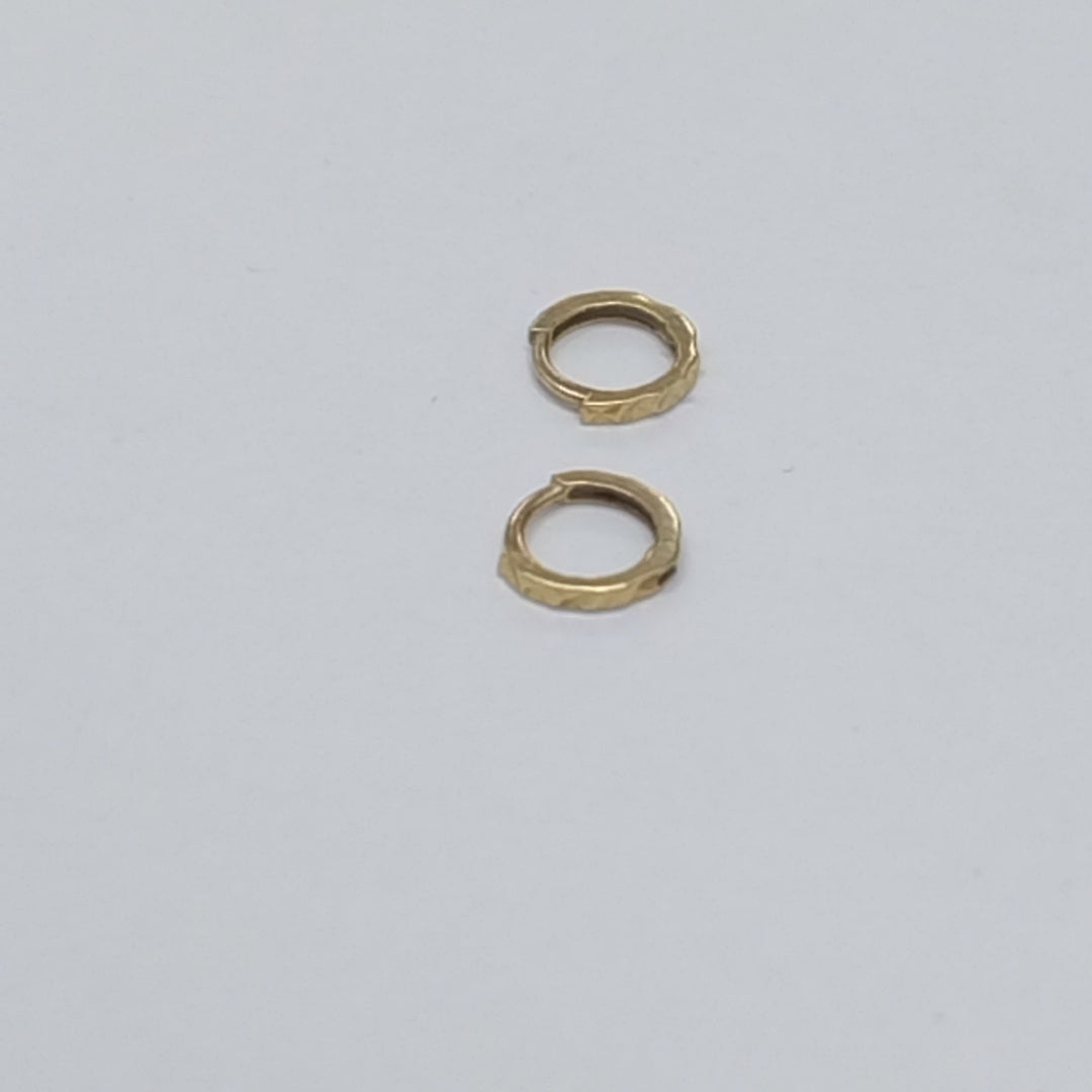 ARRACADAS PAR ORO 14 K 0.4 GRMS (SEMINUEVO)