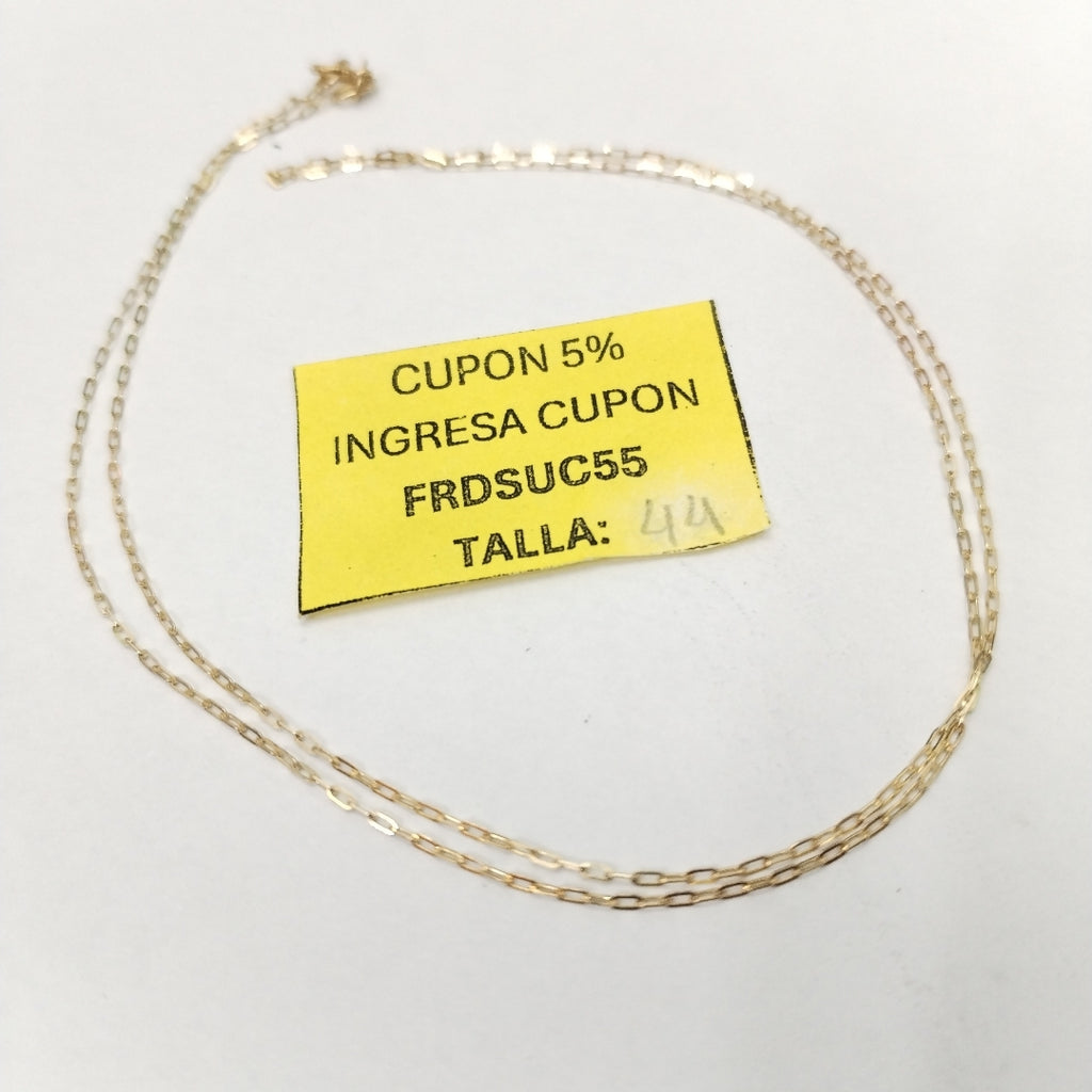 CADENA ORO 14 K 0,90 GRMS (SEMINUEVO)