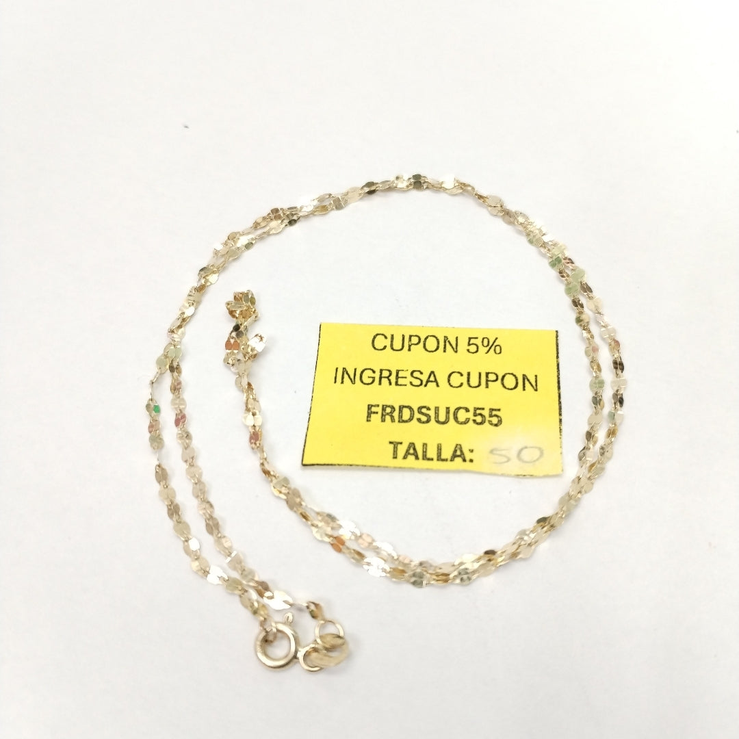 CADENA ORO 10 K 1,40 GRMS (SEMINUEVO)